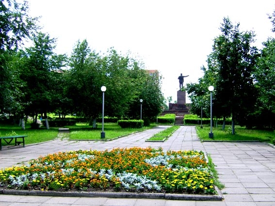 Сквер, площадь Павловский Посад